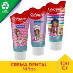 COLGATE CREMA DENTAL JUNIOR BARBIE 6+ AÑOS X 75ML