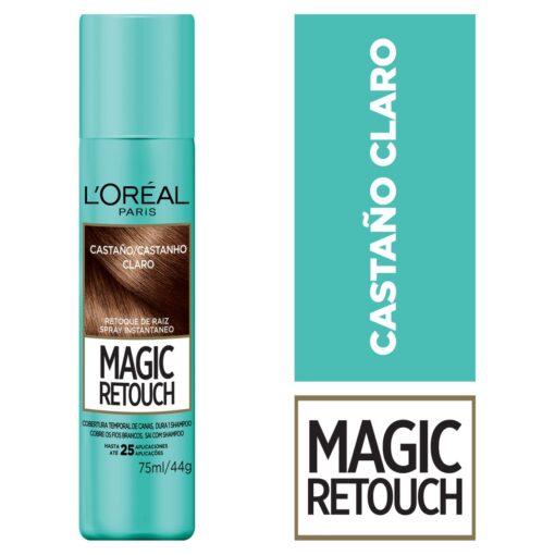 LOREAL MAGIC RETOUCH CASTAÑO CLARO X 75 ML
