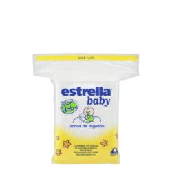 ESTRELLA BABY PAÑOS DE ALGODÓN 50 UNIDADES