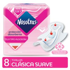 TOALLITAS FEMENINAS CLASICA SUAVE X 8