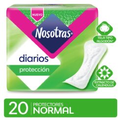 PROTECTORES DIARIOS NOSOTRAS X 20 UNIDADES