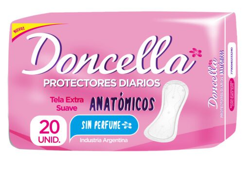 DONCELLA PROTECTOR DIARIO POCKET ANATÓMICO X 20 UNIDADES