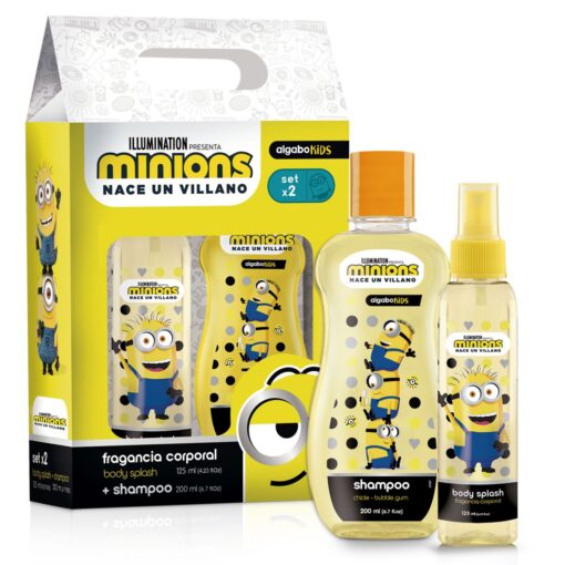 MINIONS SET UNISEX SHAMPOO x200 ml + BODY SPLASH x125 ml