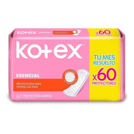 KOTEX PROTECTORES DIARIOS CLASSIC X 60 UNIDADES