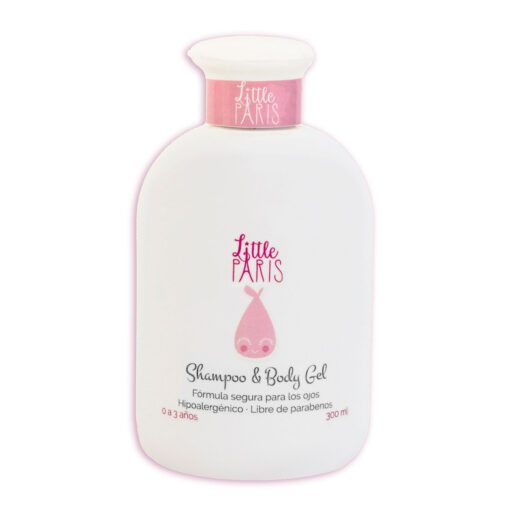 LITTLE PARIS BABY GIRL SHAMPOO + BODY GEL x300 ml