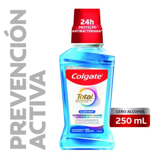 COLGATE ENJUAGUE BUCAL TOTAL CLEAN MINT x250 ml