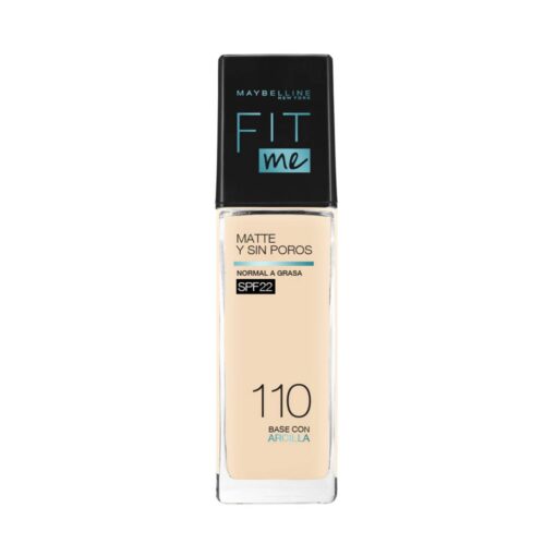MAYBELLINE BASE FIT ME MATTE+PORELESS 110 PORCELAIN