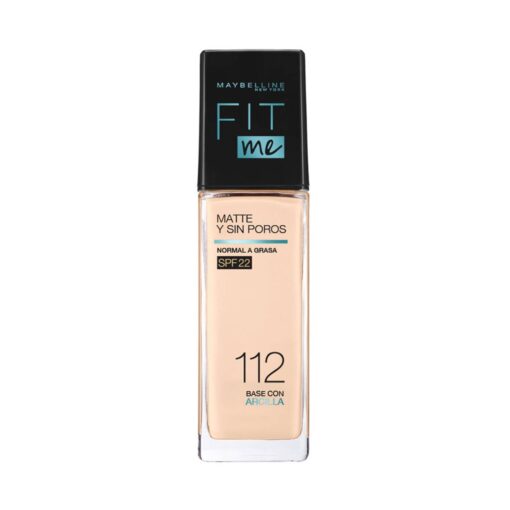 MAYBELLINE BASE FIT ME MATTE+PORELESS 112 NATURAL IVORY