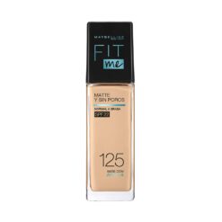MAYBELLINE BASE FIT ME MATTE+PORELESS 125 NUDE BEIGE