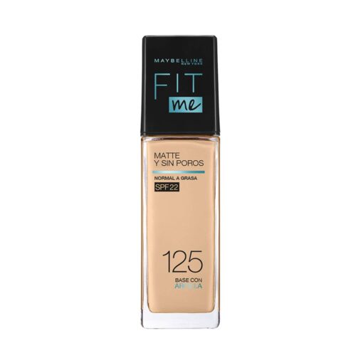MAYBELLINE BASE FIT ME MATTE+PORELESS 125 NUDE BEIGE