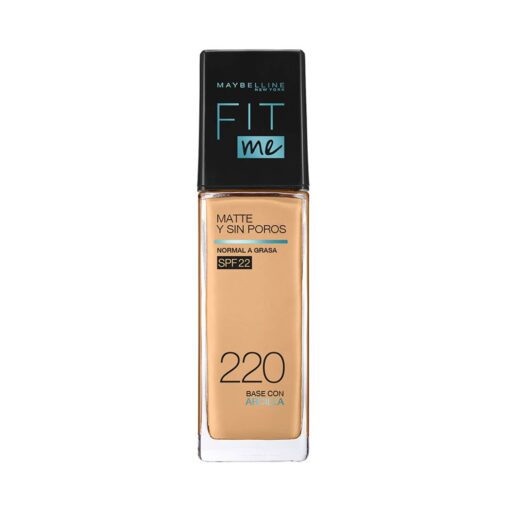 MAYBELLINE BASE FIT ME MATTE+PORELESS 220 NATURAL BEIGE