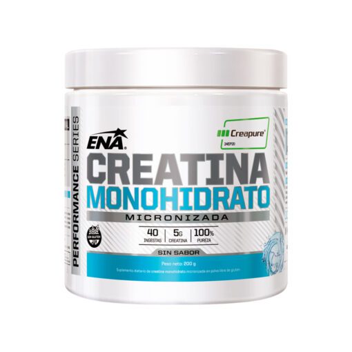 CREATINA MONOHIDRATO MICRONIZADA CREAPURE s/sabor  ENV x  200