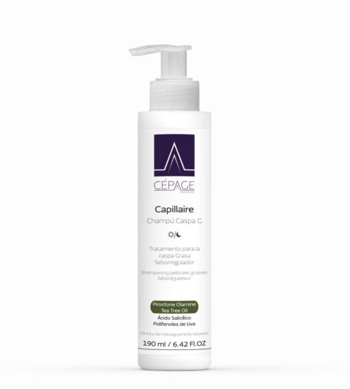 CÉPAGE CAPILLAIRE CHAMPU CASPA GRASA X190ML