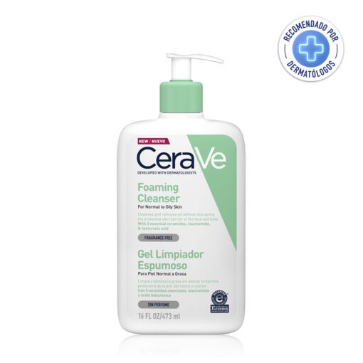 CERAVE GEL LIMPIADOR ESPUMOSO 473ml