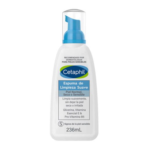 CETAPHIL LIMPIADOR FACIAL ESPUMA 236ML
