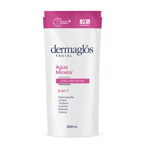 DERMAGLÓS FACIAL AGUA MICELAR REFILL 200 ML