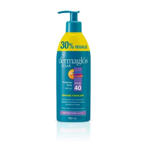 DERMAGLÓS SOLAR F40 PROMOCIÓN EMULSIÓN 380 ML