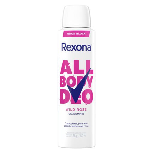REXONA ALL BODY DEO WILD ROSE AEROSOL