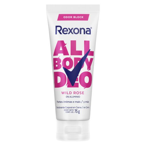 REXONA ALL BODY DEO WILD ROSE CREMA x 75 gr