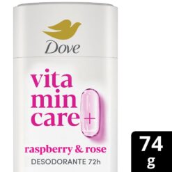 DOVE DEO STICK VITAMIN CARE RASPBERRY Y ROSE x74G