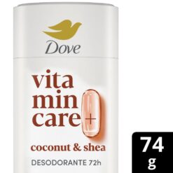DOVE DEO STICK VITAMIN CARE COCONUT Y SHEA x74G