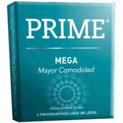 PRIME PRESERVATIVOS MEGA x  3